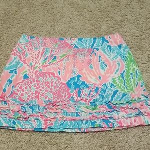 Lilly Pulitzer Let's Cha Cha Skort Rare Sz 2